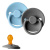 Комплект пустышек Paomma PPL11315 Baby blue